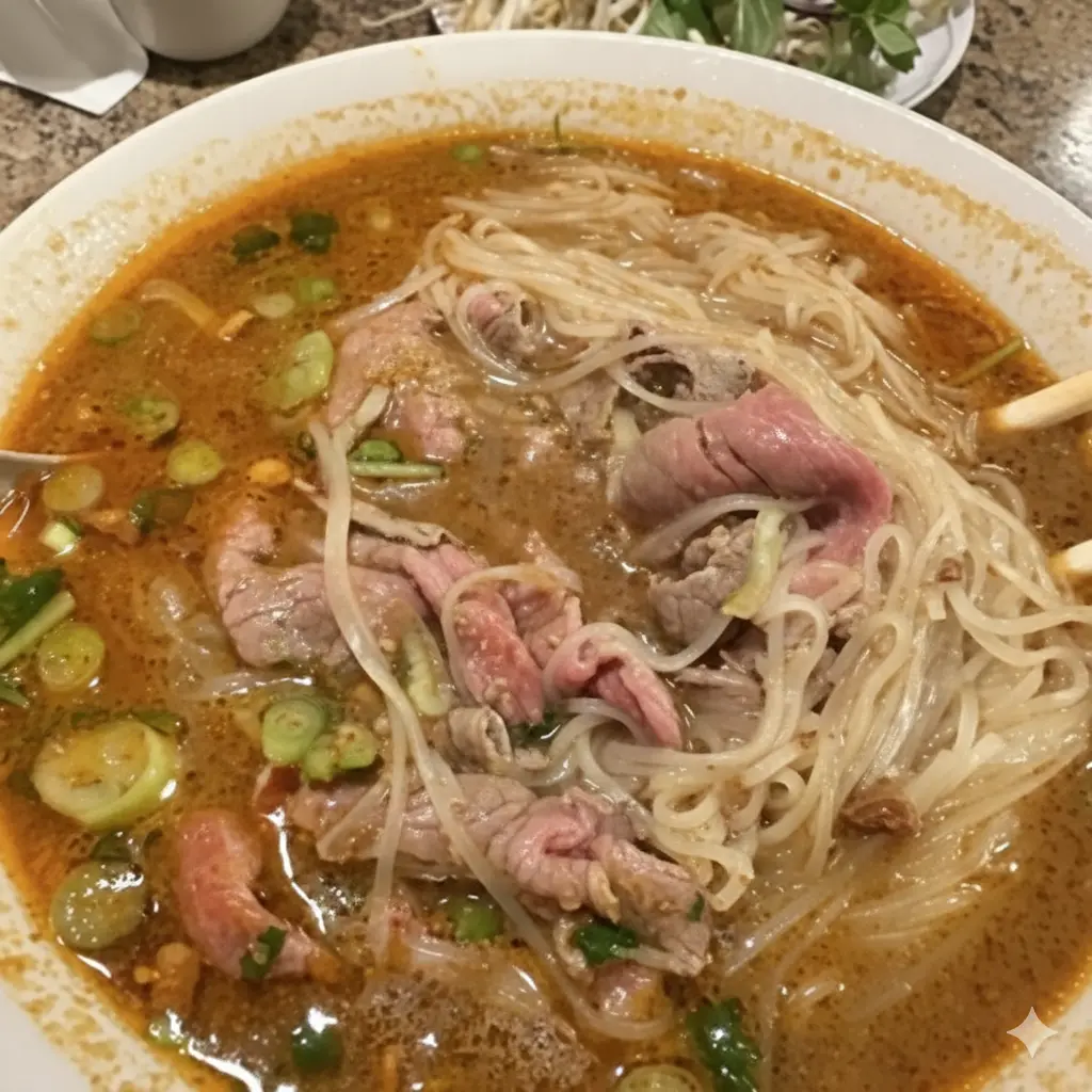Fresh satay beef sub at Asia Submarine Calgary - authentic Vietnamese bánh mì sandwich